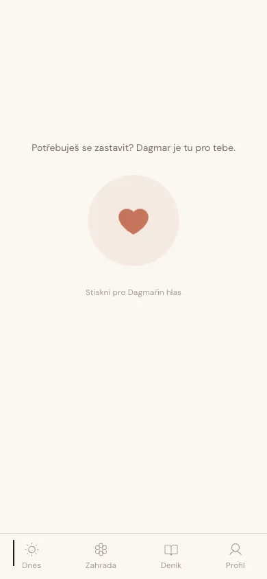 SOS tlačítko — Dagmařin hlas, kdykoli potřebujete